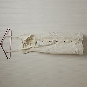 Maia Hemera cotton/polyester made in Italy tie front dress women's sz small NWT